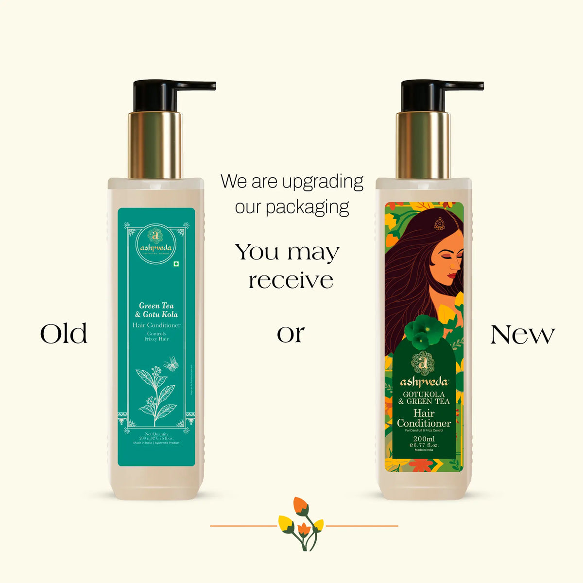 Green Tea & Gotukola Hair Conditioner